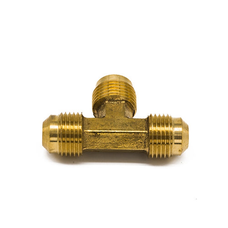 3/8 Flare Tee, Brass