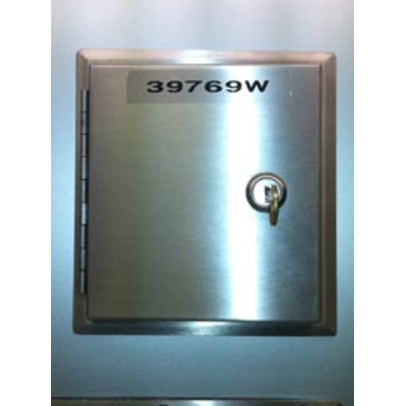 Airstream Stainless Steel Exterior Waterfill With Lock and 2 Keys – 39769W