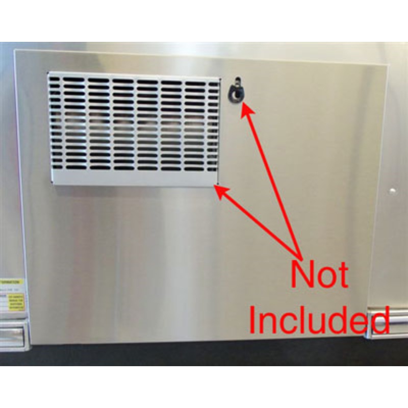 Airstream Stainless Steel Water Heater Door Upgrade – 39765W-02