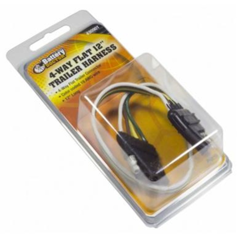 Battery Doctor 4-Way Flat 12 Vehicle Harness