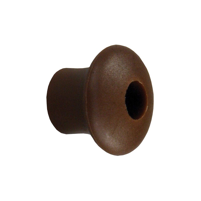 JR Products Blind Knobs, Brown or White – Pack of 4