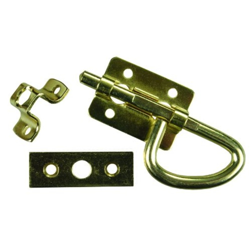 JR Products Universal Bolt Latch – Brass