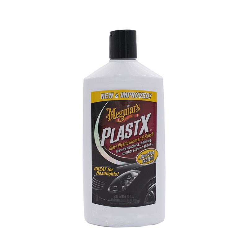 Meguiar’s PlastX Clear Plastic Cleaner & Polish – 10 oz.