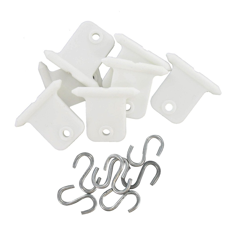 Valterra Awning Accessory Hangers – White, Gray, or Black – Pack of 7