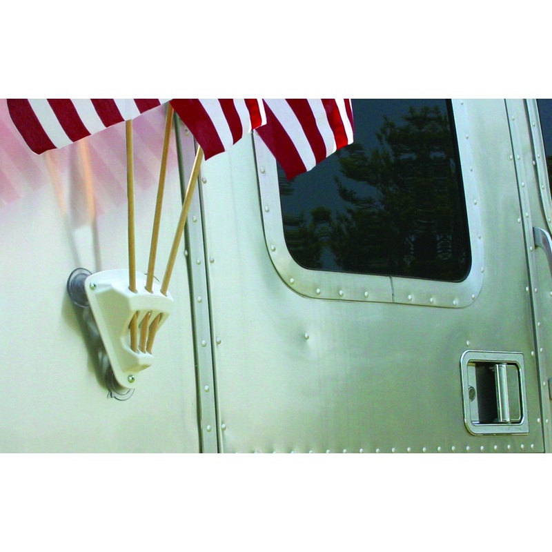 Camco Suction Cup 3 Flag Holder