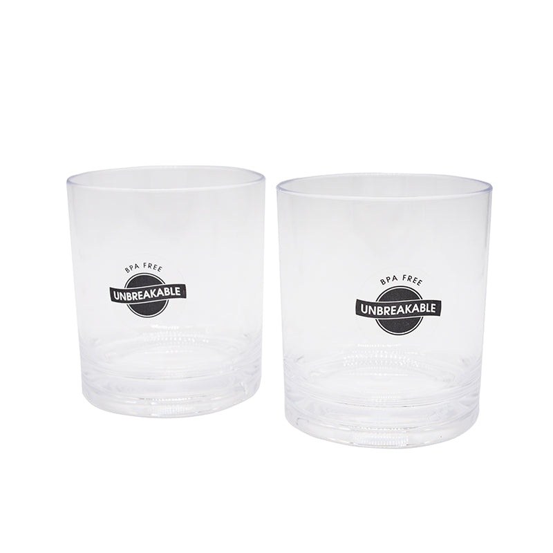 Camco Unbreakable Tumblers 7 oz, Pack of 2