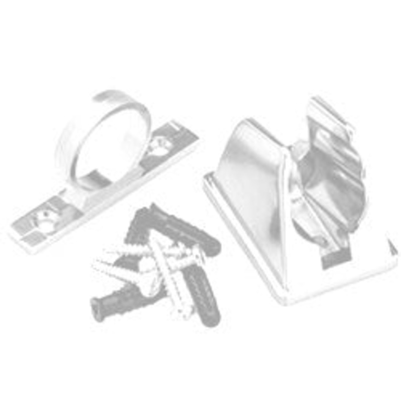 Empire Brass Shower Head Plastic Wall Bracket, White