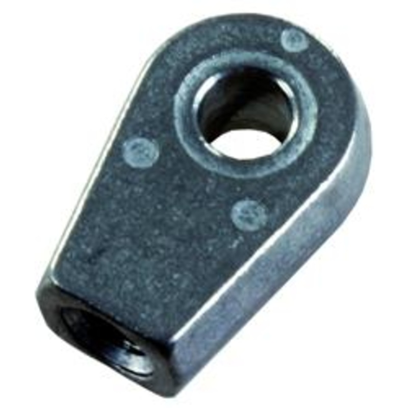 JR Products Gas Spring Lift Support Strut Eyelet End Fitting, Pack of 2