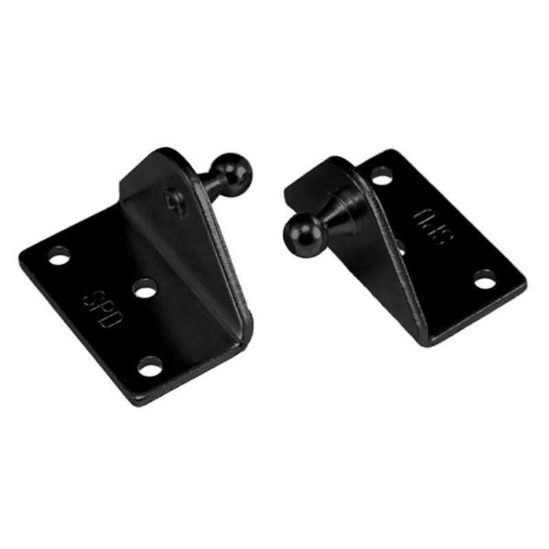 JR Products Gas Spring Lift Support Strut Mounting Bracket, Pack of 2