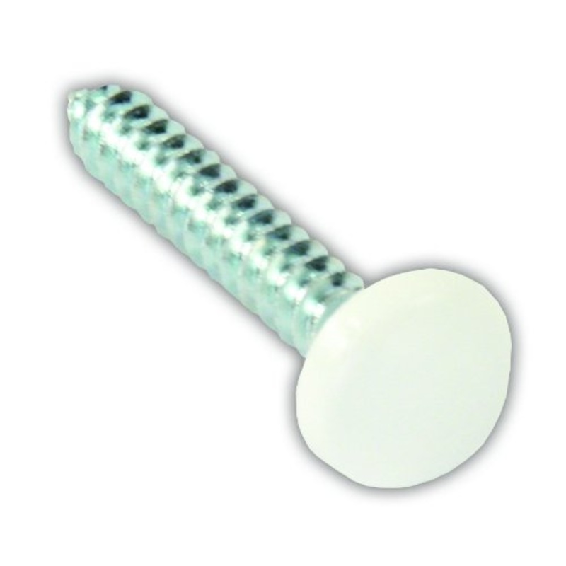 JR Products Kappet Screws with Covers, White or Beige – Pack of 14