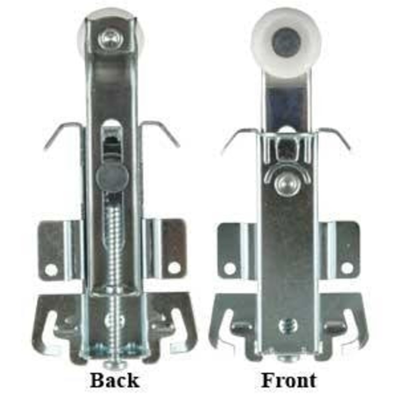 JR Products Top Wardrobe Door Hanger Roller, Set of 2
