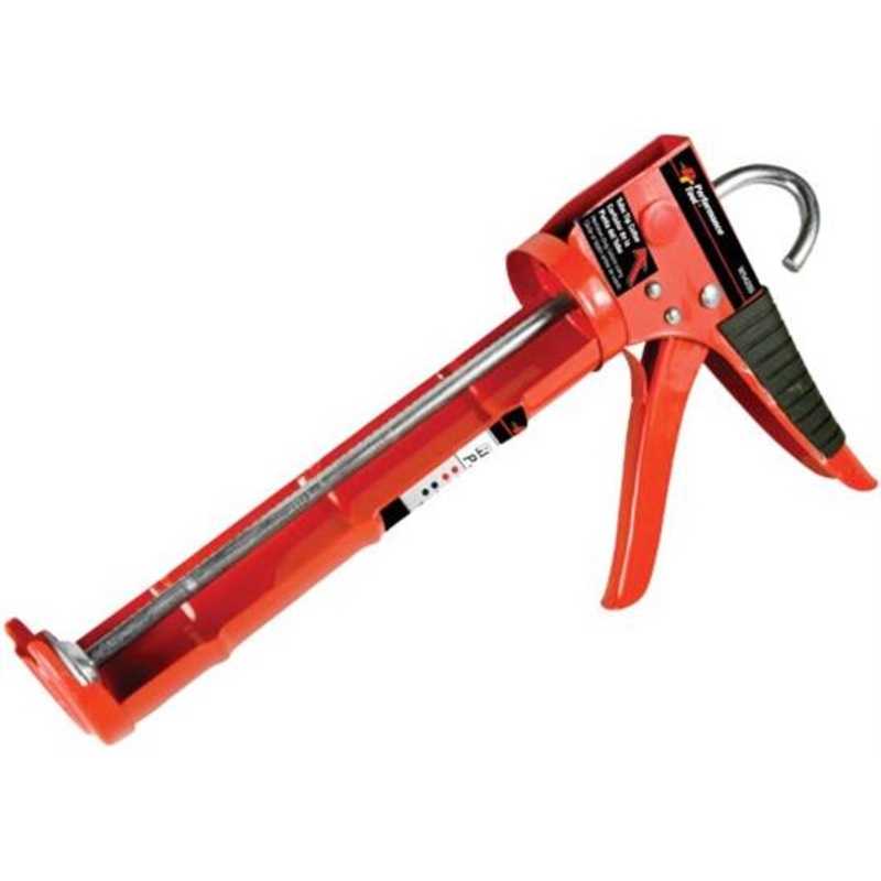 Performance Tool Ratcheting Caulk Gun with Cutter