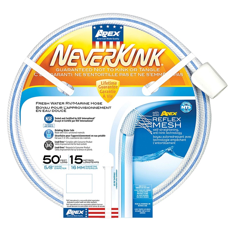 Teknor Apex NeverKink Hose 5/8 – 25 Feet or 50 Feet