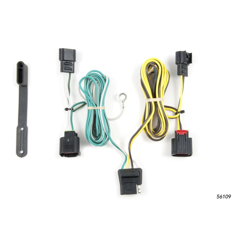 CURT Custom Vehicle-To-Trailer Wiring Harness, Dodge Journey
