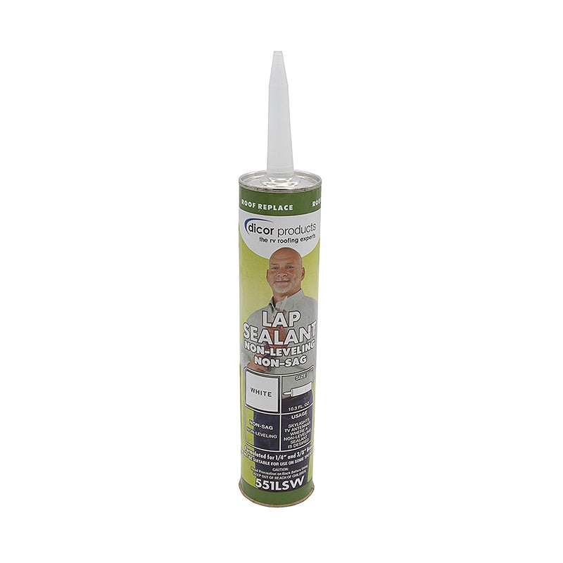 Dicor Non-Leveling, Non-Sag Lap Sealant, White