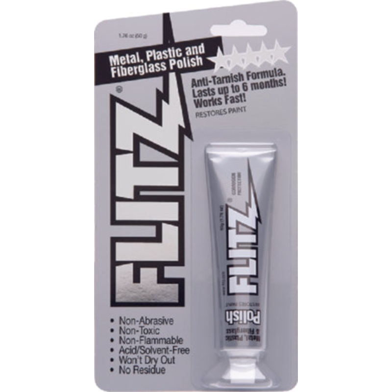 Flitz Metal, Plastic, & Fiberglass Polish & Paint Restorer – Various Sizes