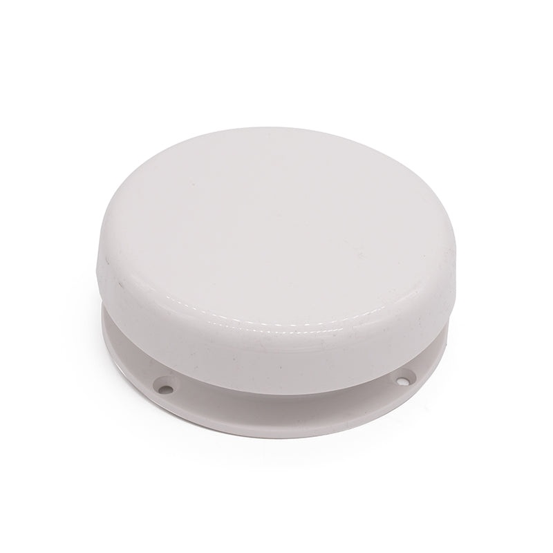 JR Products Plumbing Vent, Mushroom Style Screw-On Cap – White or Black