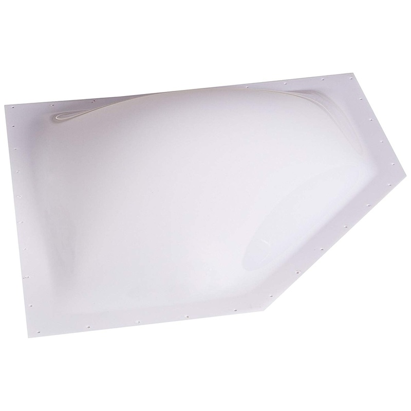 Specialty Recreation 24 x 12 Skylight Exterior Neo Angle, White