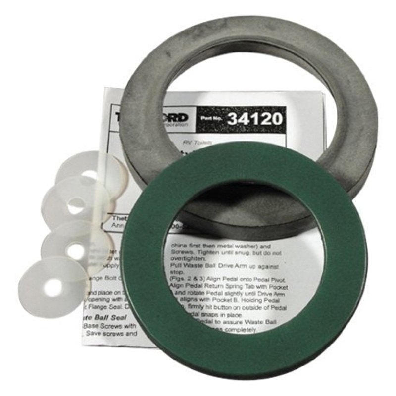 Thetford 34120 Waste Ball Seal for Aqua-Magic  Style Plus/ Aqua-Magic  Style Lite/ Aqua-Magic  Style II/ Aqua-Magic  Residence Permanent Toilets