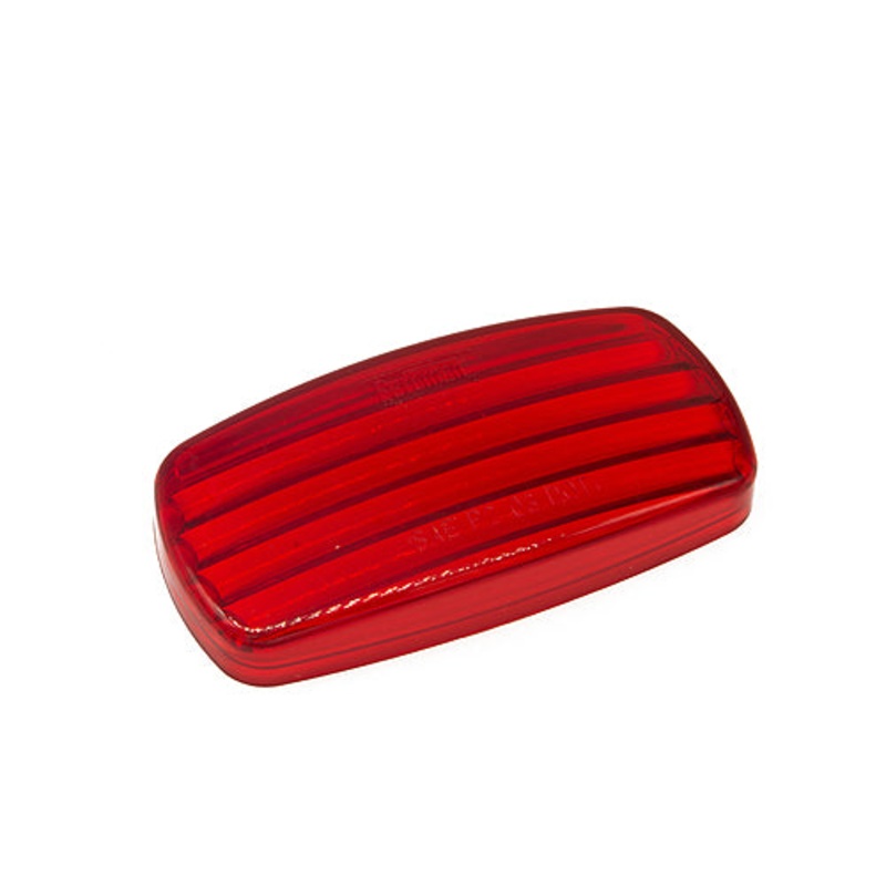 Bargman Replacement Side Marker Light Lens, Red