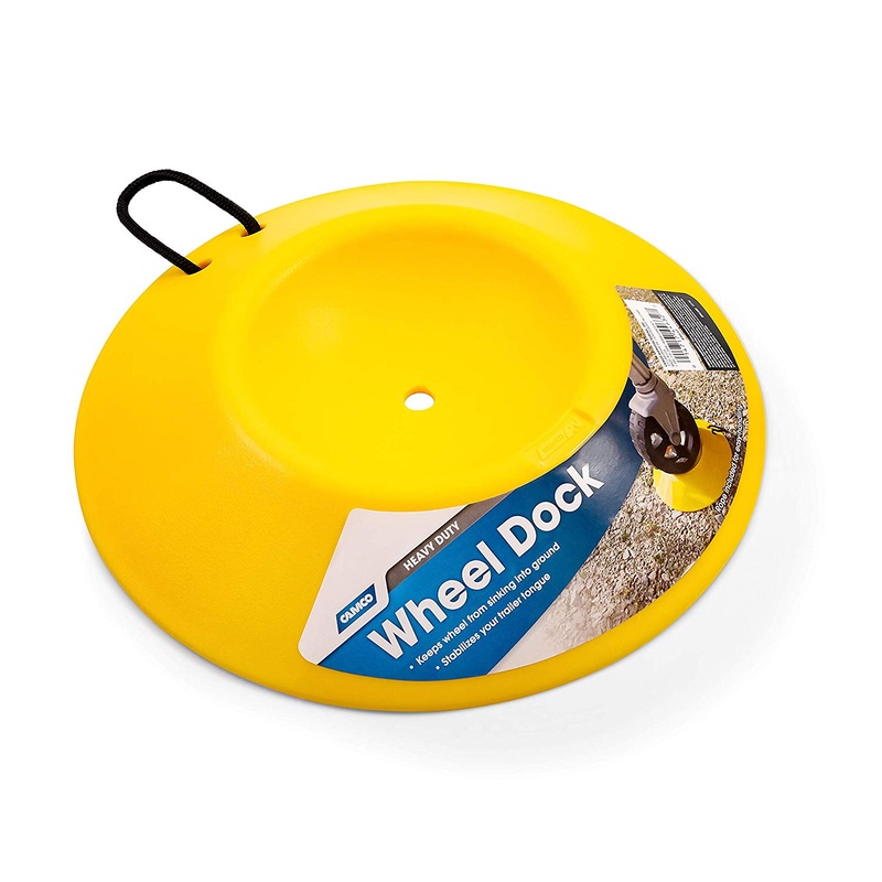 Camco Heavy Duty Wheel Dock with Rope Handle