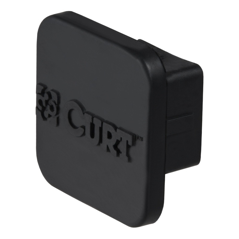 CURT Rubber Hitch Tube Cover 1 1/4 x 1 1/4