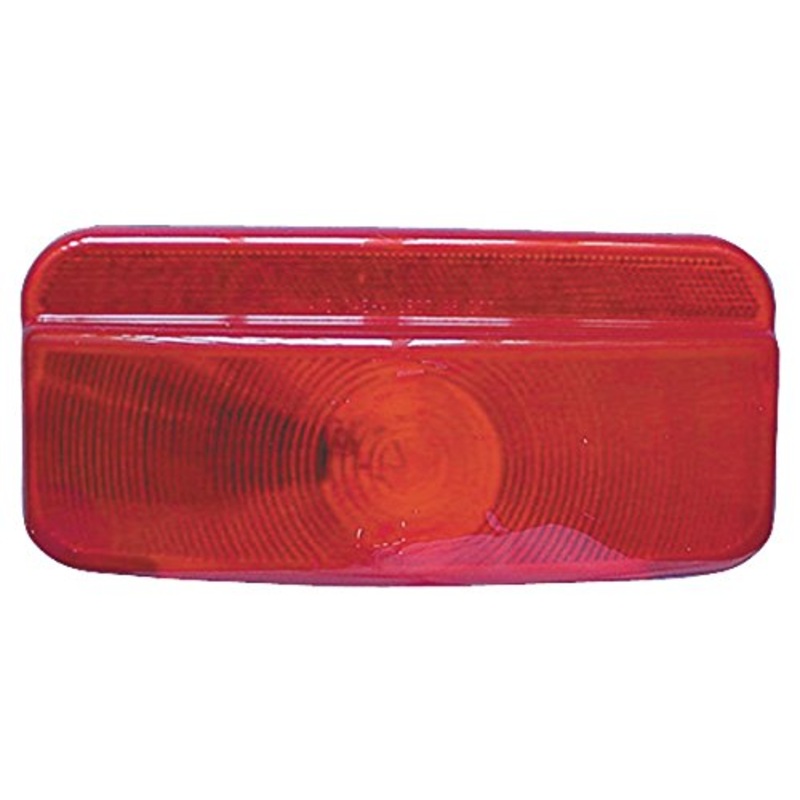 Fasteners Unlimited Red Replacement Lens for Compact Tail Light