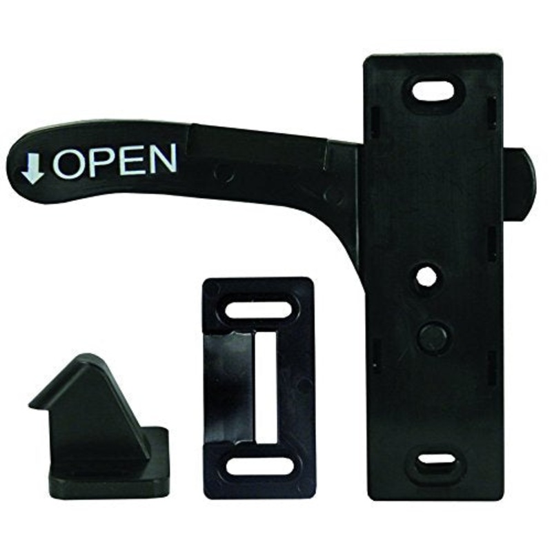 JR Products Left Hand Screen Door Latch, AMERIMAX