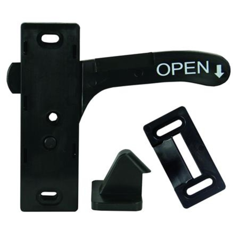 JR Products Right Hand Screen Door Latch, AMERIMAX