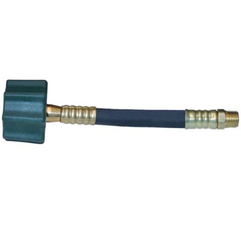 MEC RV Thermo Pigtail – Female QCC Type 1 Connection x 1/4 MNPT – 15