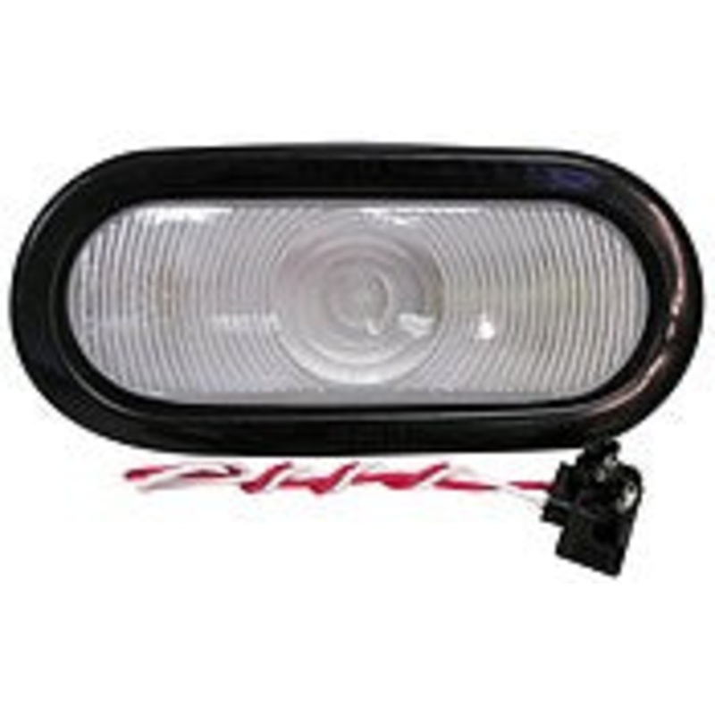 Peterson 416 Series Sealed Oval Back-Up Light, Clear