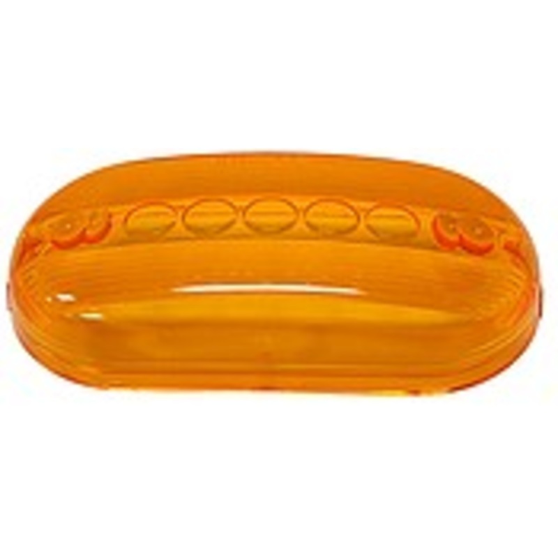 Peterson Oblong Clearance Light Replacement Lens, Amber or Red – Pack of 2