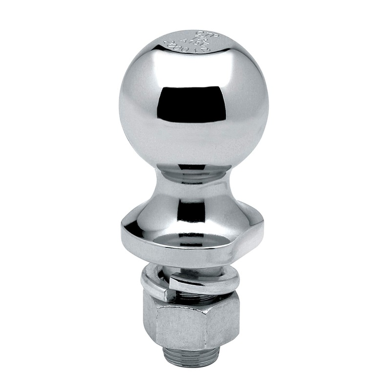 Tow Ready Reese Class I Hitch Ball, Chrome – 1-7/8 Ball x 1 x 2-1/8, 2,000 lbs.
