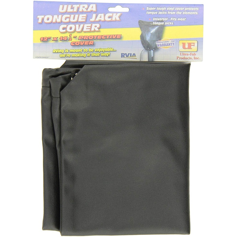 Ultra-Fab Products Electric Tongue Jack Cover, Black