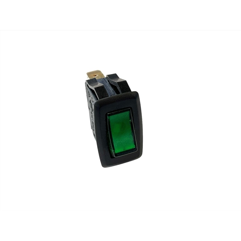 Airstream Black with Green Illuminated On/Off Switch – 511078-103