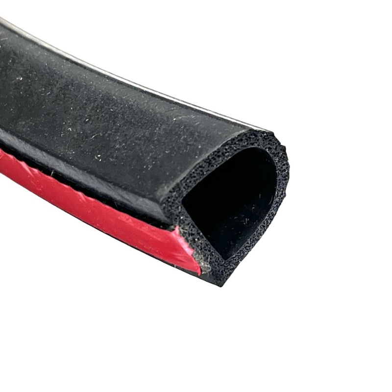 Airstream Slide-Out EPDM Sponge D-Seal Gasket, By The Foot – 381663