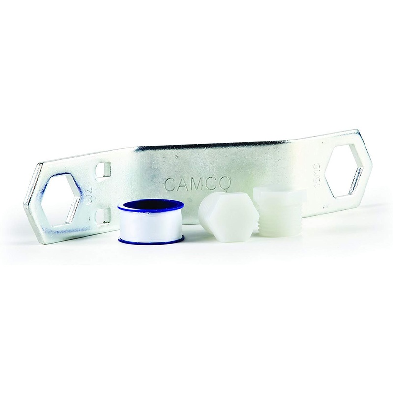 Camco Water Heater Drain Plug Kit