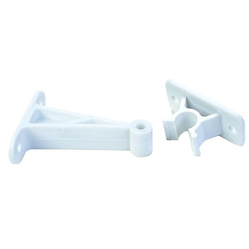 JR Products 3 C-Clip Door Holder, Polar White