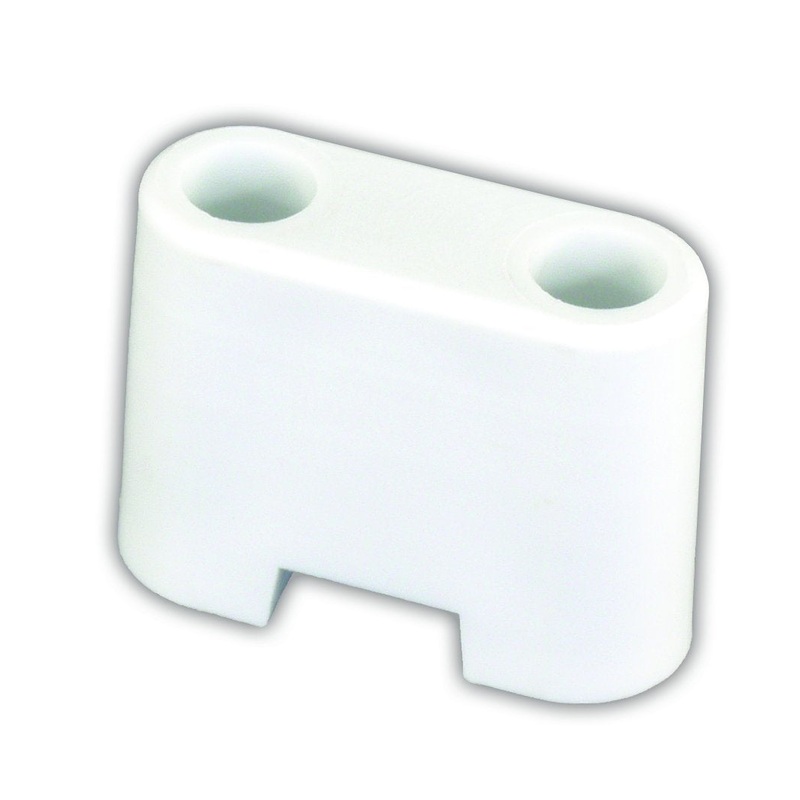 JR Products Door Bumper, Polar White