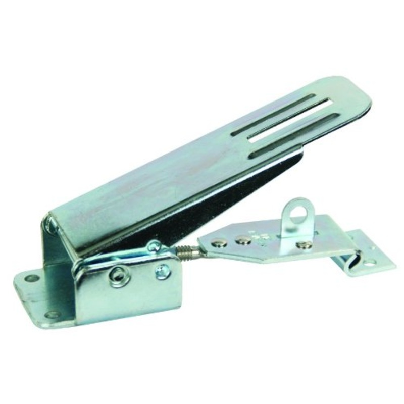 JR Products Fold Down Camper Latch & Catch, Zinc or White