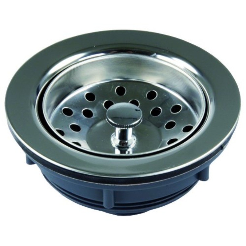 JR Products Kitchen Strainer- Chrome, Stainless Steel, or White