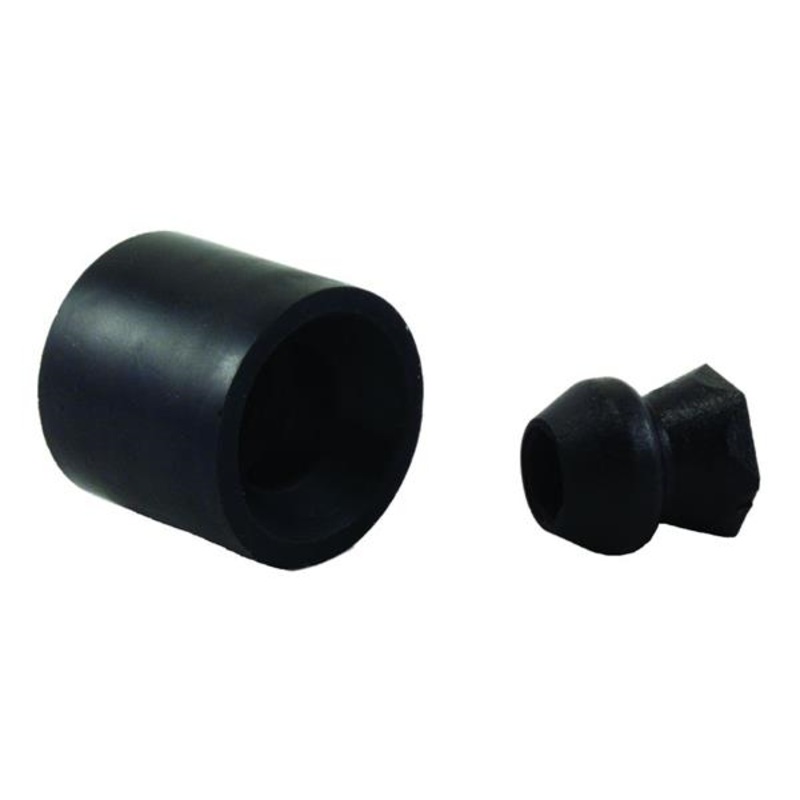 JR Products Low Profile Bumper Door Holder, Black