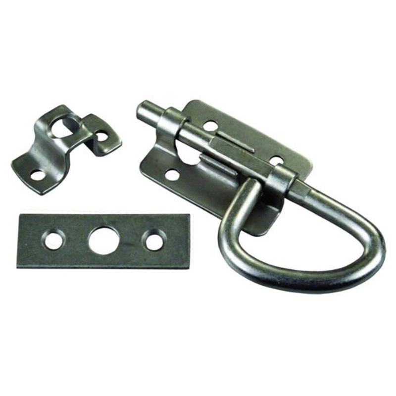 JR Products Universal Bolt Latch, Nickel