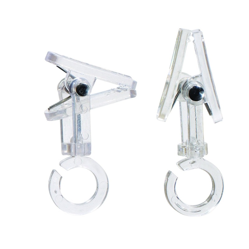Klippy Klips Awning Light Clips for Multi Use or Rope Lights, Pack of 10