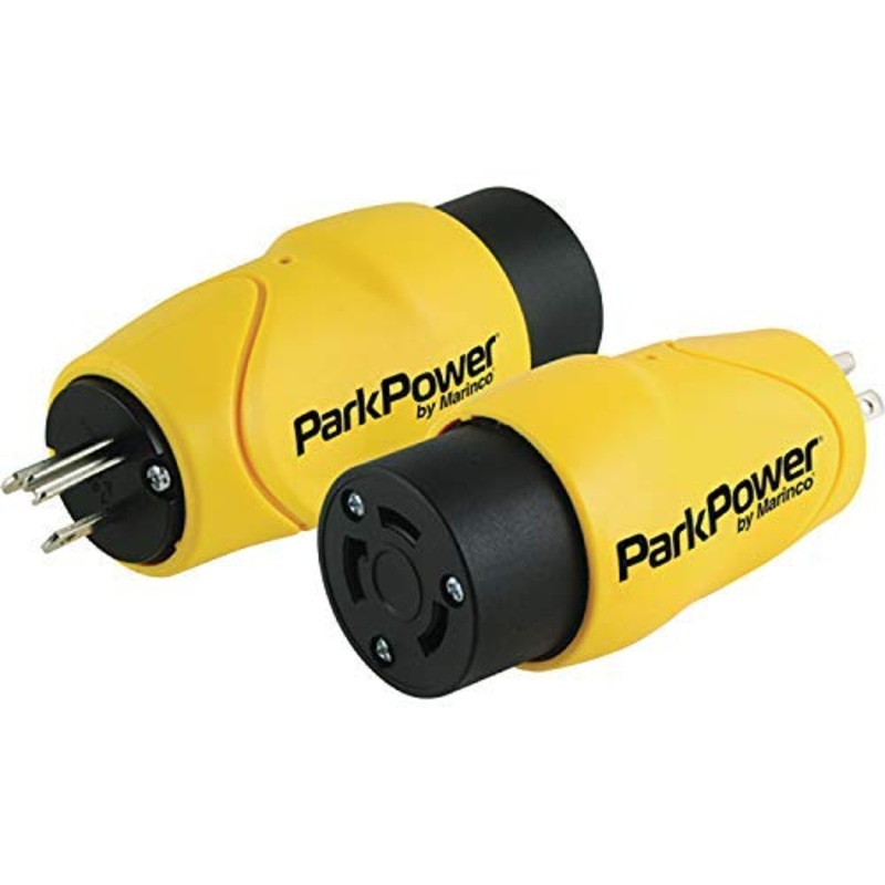 Marinco ParkPower 30A Female to 15/20A Straight Male Adapter