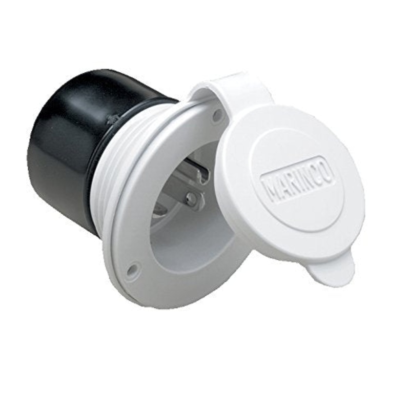 ParkPower 20 Amp / 125 Volt Power Inlet – White or Black