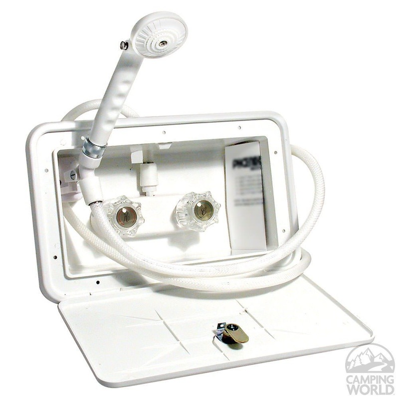 Phoenix Faucets Exterior Shower, White