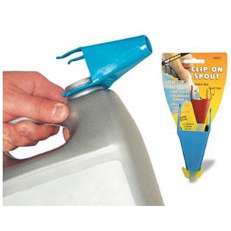 WirthCo Clip On Spout With Bottle Neck, Plastic Funnel