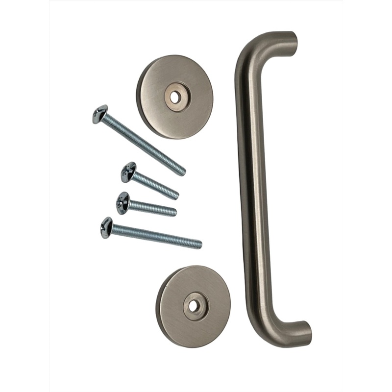 Airstream 5-7/16 Pull-Dot Handle, Brushed Nickel – 386408