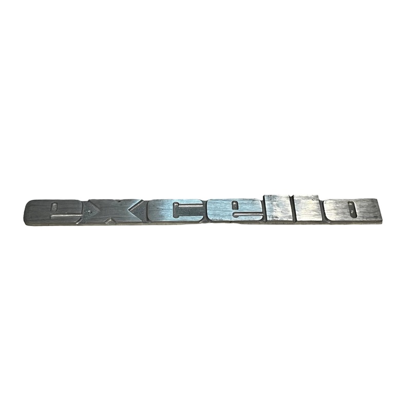 Airstream Excella Logo Polished Aluminum Nameplate – 385454-100